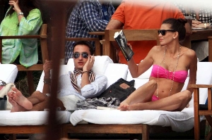 La Galanti in vacanza a Miami