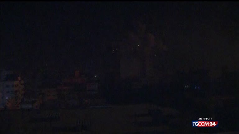 Gaza, un'altra di notte di guerra Gaza, un'altra di notte di guerra