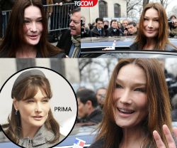 Carla Bruni, com'era e com'è