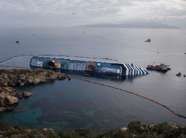 Il naufragio al Giglio