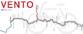 In bici lungo il Po per VenTo In bici lungo il Po per VenTo