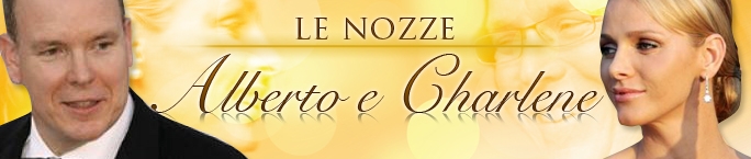 Charlene e Alberto di Monaco sposi