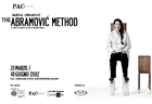 Marina Abramović  al PAC