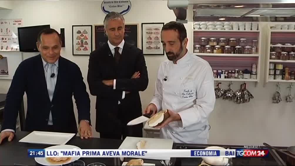 Petti di quaglia con porcini e mirtilli Petti di quaglia con porcini e mirtilli