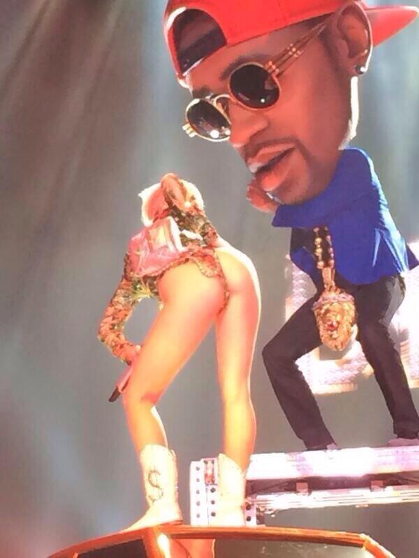 Miley Cyrus rasata figa